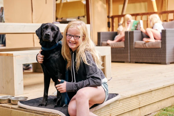 Il campeggio con il cane