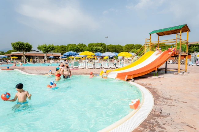 Del Garda Zwembad Glijbaan