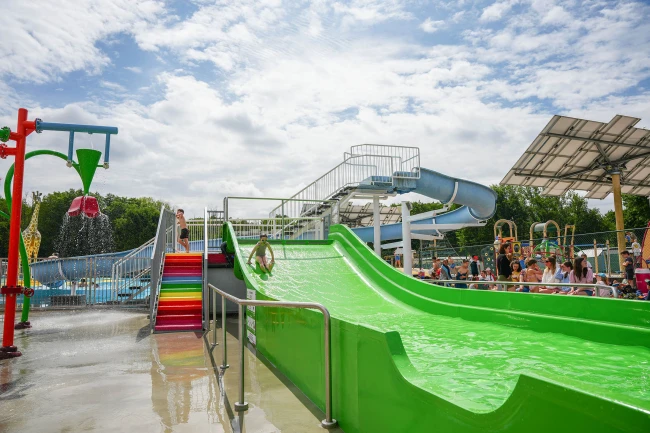 Recreatieoord Wilhelm Tell Buitenzwembad Glijbaan