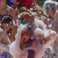 Camping Betuwestrand Schuimparty