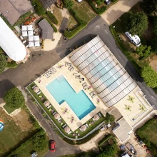 Le Coin Tranquille Zwembad Drone