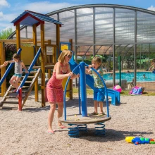 Camping Au Clos De La Chaume Sfeerbeeld Speeltuin