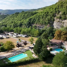 Camping Medrose Drone Overzichtsfoto