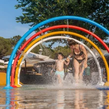 Spina Raccolta Familiare Bambini Piscina