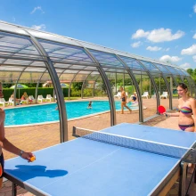 Camping Au Clos De La Chaume Ping Pong Zwembad