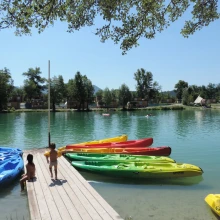 Le Lac Bleu Stijger Kanos