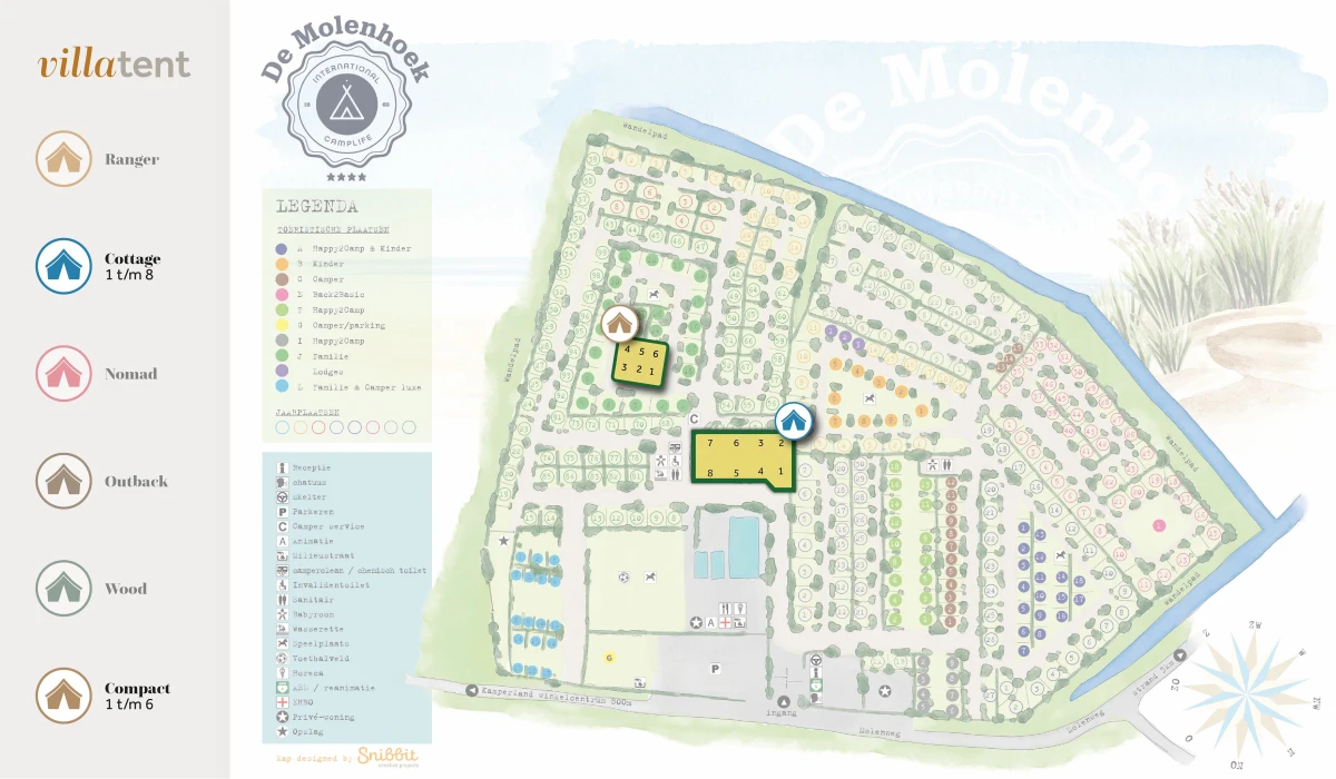 Villatent-Plattegrond-Camping De Molenhoek-2026