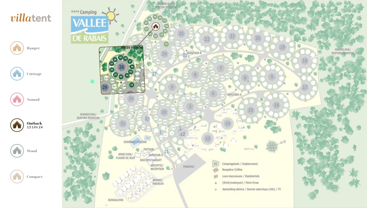 Villatent-Plattegrond-Camping-La-Colline-2025
