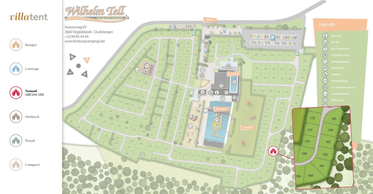 Villatent-Plattegrond-Recreatieoord-Wilhelm-Tell-2025 Villatent-Plattegrond-Recreatieoord-Wilhelm-Tell-2025