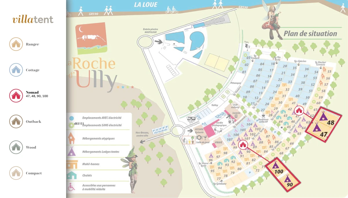 Villatent-Plattegrond-La Roche d'Ully-2025